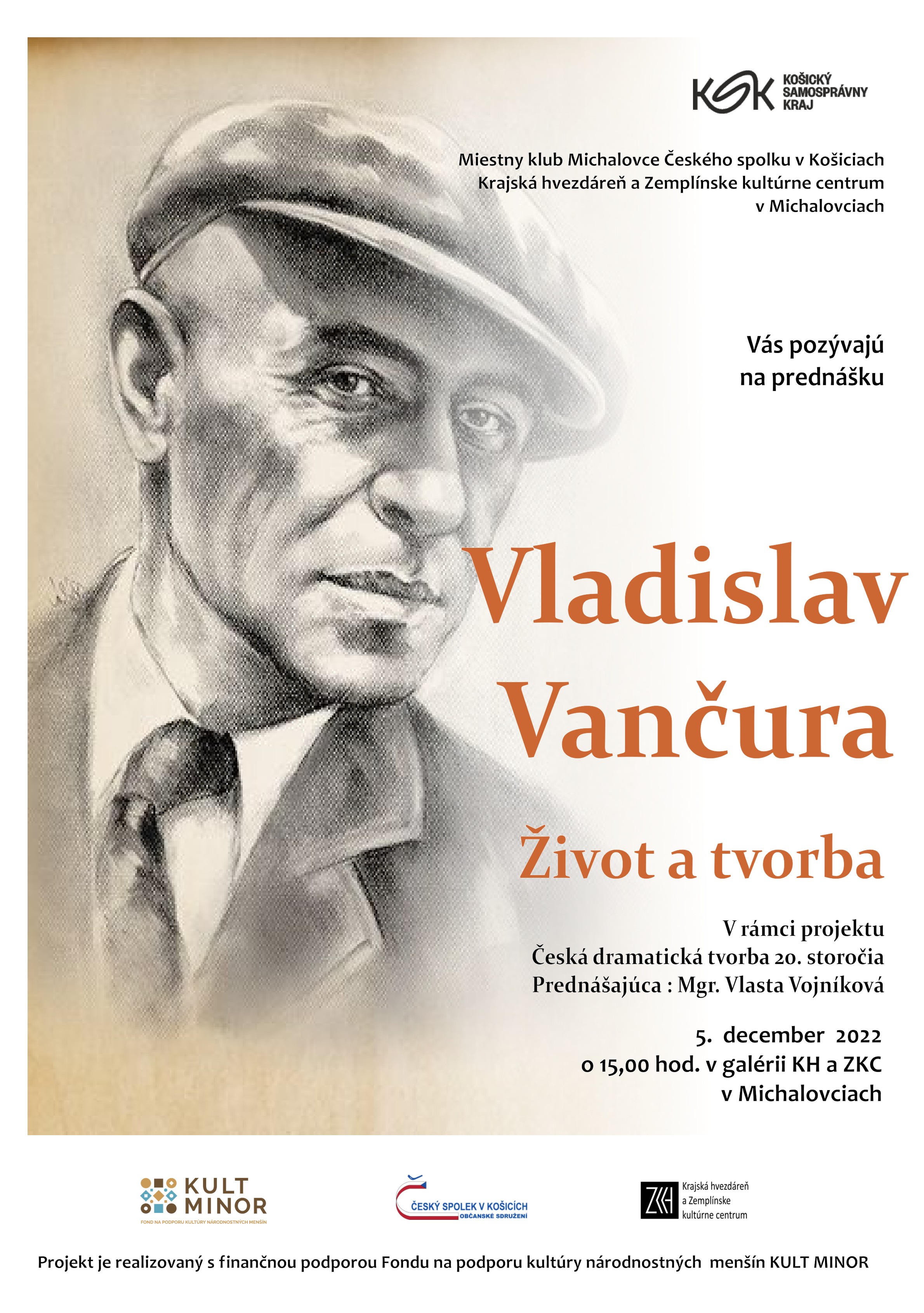 Vladislav Vančura-život a tvorba